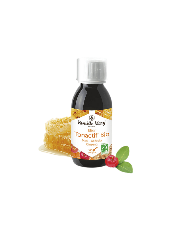 Био тонизиращ еликсир - Elixir Tonactif Bio, 250 ml  Famille Mary - Nutra Best Bulgaria