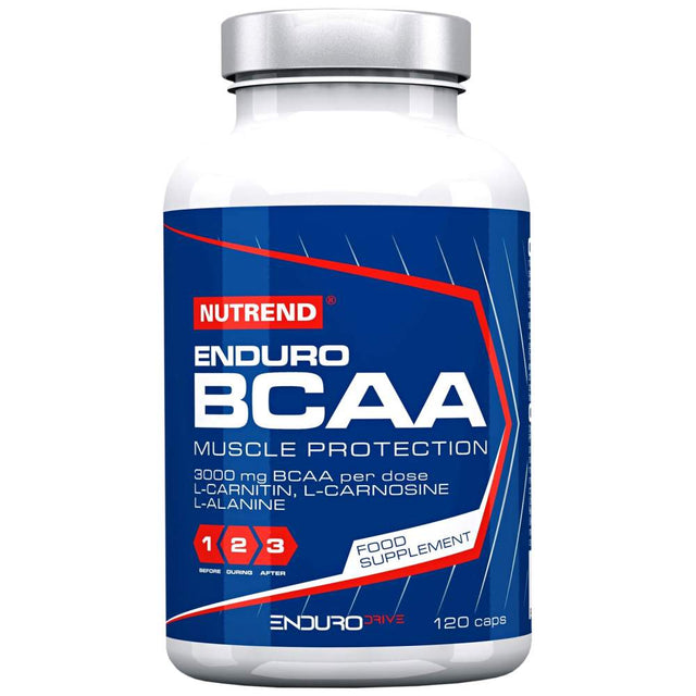 Enduro BCAA 120 капсули  Nutrend - Nutra Best Bulgaria