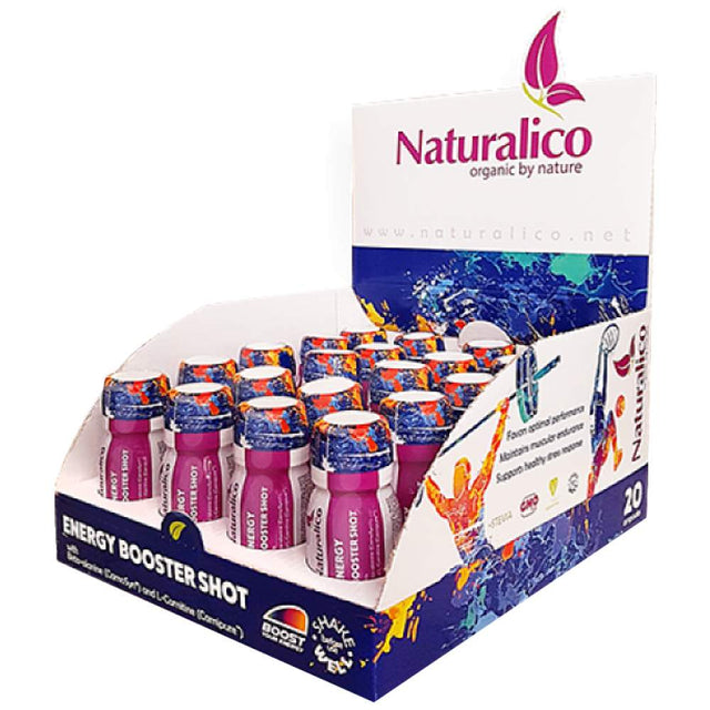 Energy Booster Shot - 20 x 60 мл  Naturalico - Nutra Best Bulgaria