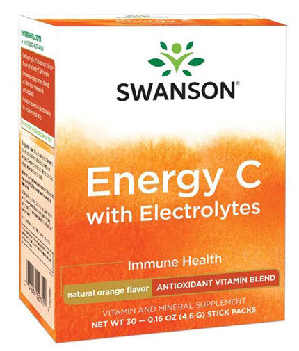 Energy C with Electrolytes - 30 Пакета  Swanson - Nutra Best Bulgaria