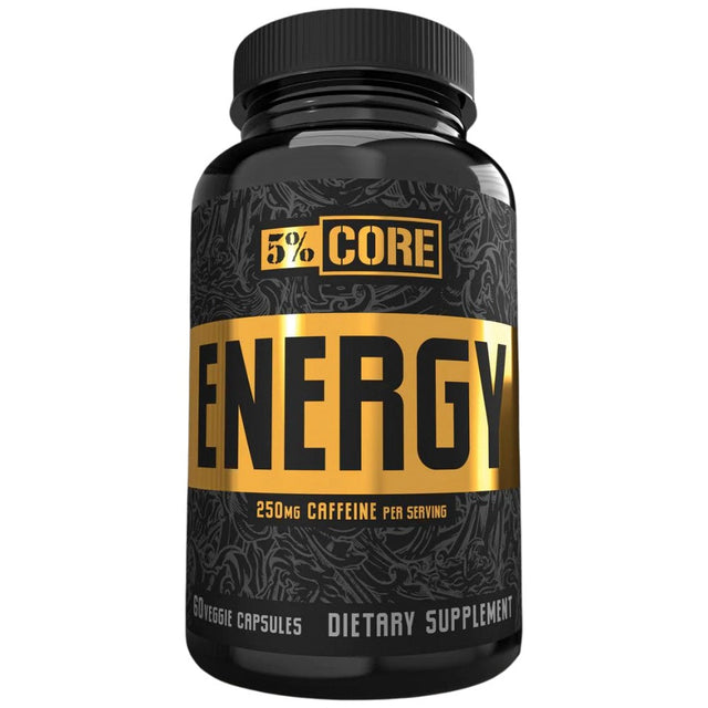 Energy | Core Series - 60 капсули  Rich Piana 5% Nutrition - Nutra Best Bulgaria
