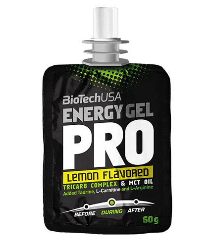 Energy Gel PRO / 60 g  BioTech USA - Nutra Best Bulgaria