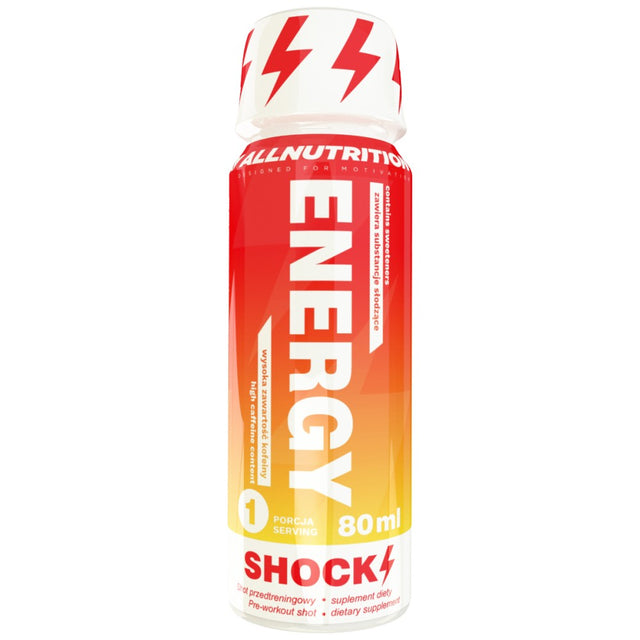 Energy Shock | Pre-Workout Shot - 80 мл  AllNutrition - Nutra Best Bulgaria