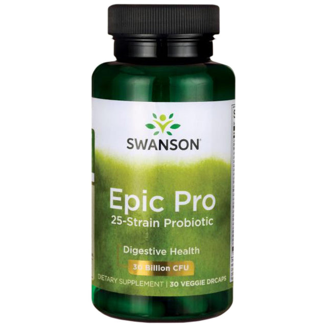 Epic-Pro 25-Strain Probiotic 30 Billion CFU - 30 капсули  Swanson - Nutra Best Bulgaria