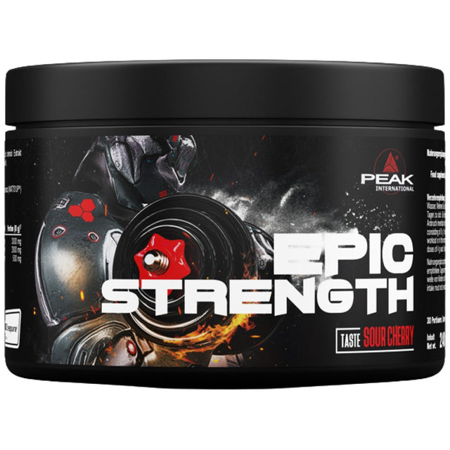 Epic Strength | Creapure® with Beta-Alanine and WATTS'UP® - 240 грама  PEAK - Nutra Best Bulgaria