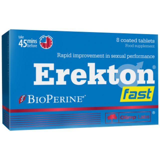 Erekton Fast - 8 Таблетки  Olimp - Nutra Best Bulgaria