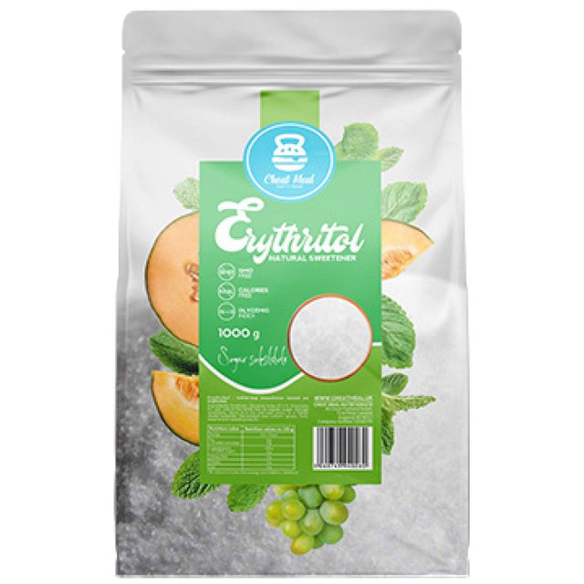Erythritol / Sugar Free Sugar - 1000 грама  Cheat Meal - Nutra Best Bulgaria