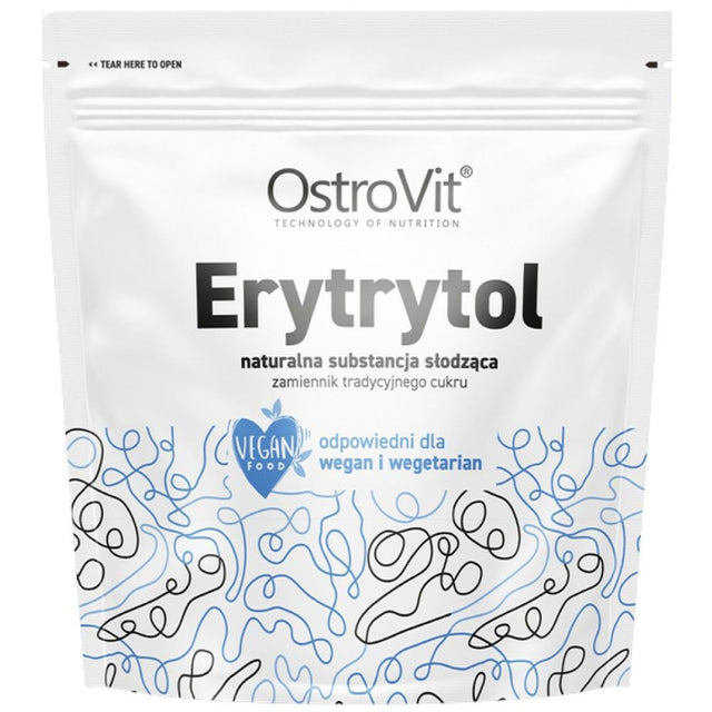 Erythritol / Sugar Free Sugar - 1000 грама  OstroVit - Nutra Best Bulgaria