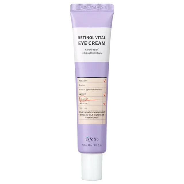 Esfolio - Eye Contour Cream Retinol Vital Eye Cream, 40ml  Esfolio - Nutra Best Bulgaria