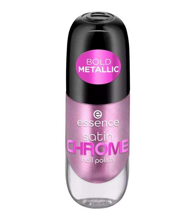 Essence, Satin Chrome, Nail Polish, 02, Artificial Pinktelligence, 8 ml  Essence - Nutra Best Bulgaria