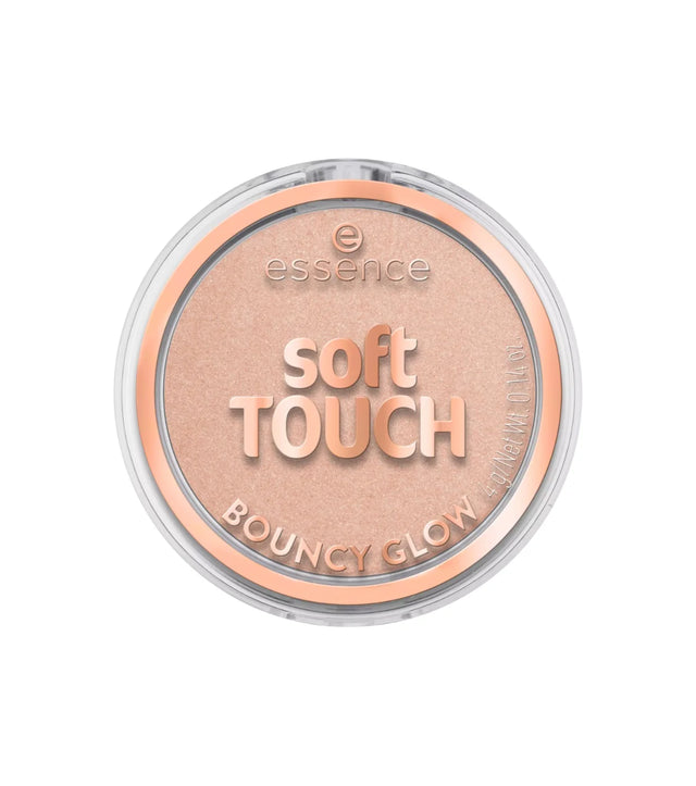 Essence, Soft Touch Bouncy Glow, Illuminating, Blush Highlighter Compact, 20, Glazed Dew, 4 g  Essence - Nutra Best Bulgaria