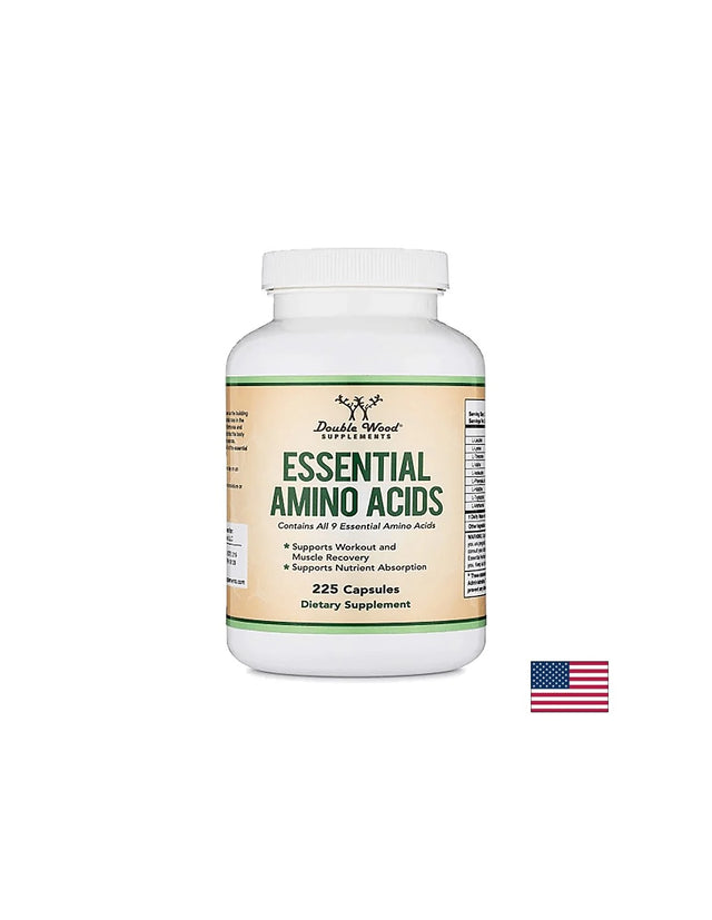 Essential amino acids - Есенциални аминокиселини, 225 капсули Double Wood - Nutra Best