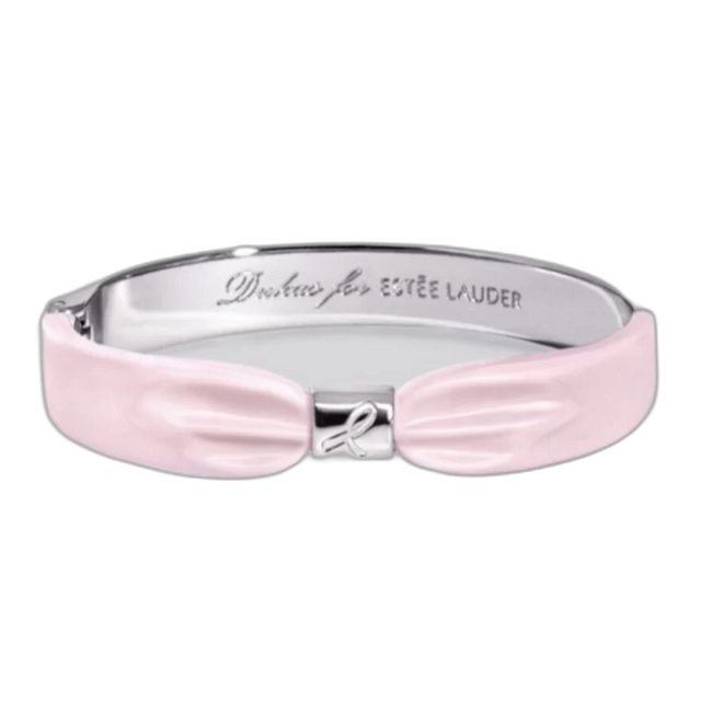 Estee Lauder, Dukas Collection 2021 - Pink Ribbon, For Breast Cancer Awareness Campaign, Base Metal Bracelet, Pink, For Women  Estee Lauder - Nutra Best Bulgaria