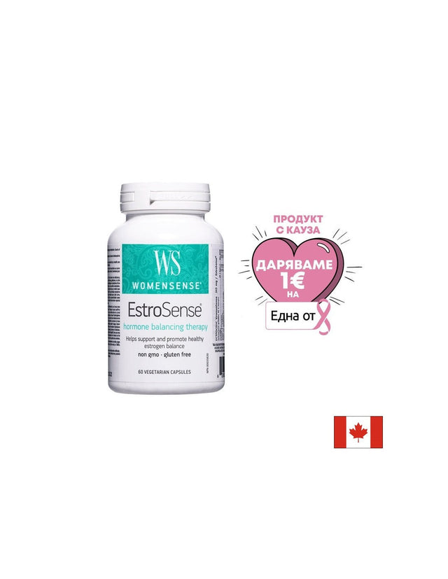 EstroSense® WomenSense® x 60 капсули Natural Factors  Natural Factors - Nutra Best Bulgaria