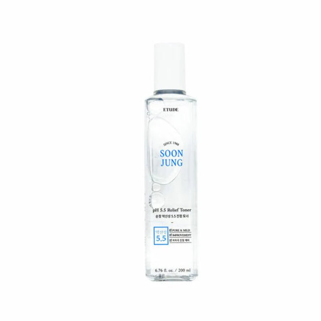 Etude House - Soon Jung pH 5.5 Relief Toner, 180ml  ETUDE House - Nutra Best Bulgaria