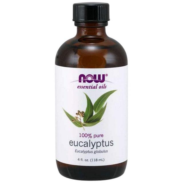 Eucalyptus Oil | 100% Pure Eucalyptus Globulus - 118 мл  NOW Foods - Nutra Best Bulgaria