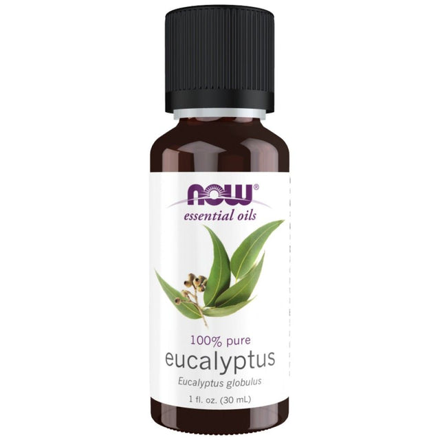 Eucalyptus Oil | 100% Pure Eucalyptus Globulus - 30 мл  NOW Foods - Nutra Best Bulgaria