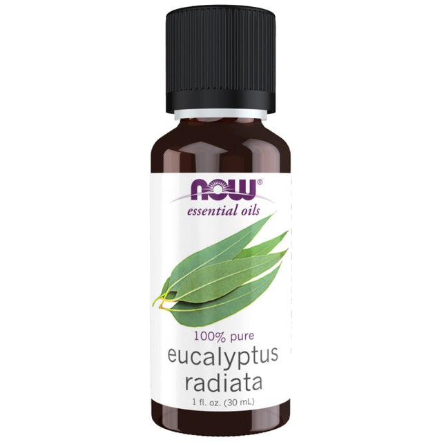 Eucalyptus Radiata Oil | 100% Pure Eucalyptus Radiata - 30 мл  NOW Foods - Nutra Best Bulgaria