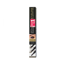 Eveline Cosmetics - Brow Styler multifunkční styler na obočí 3v1 1,2 g - 1.2g / 01 Medium Brown  Eveline Cosmetics - Nutra Best Bulgaria
