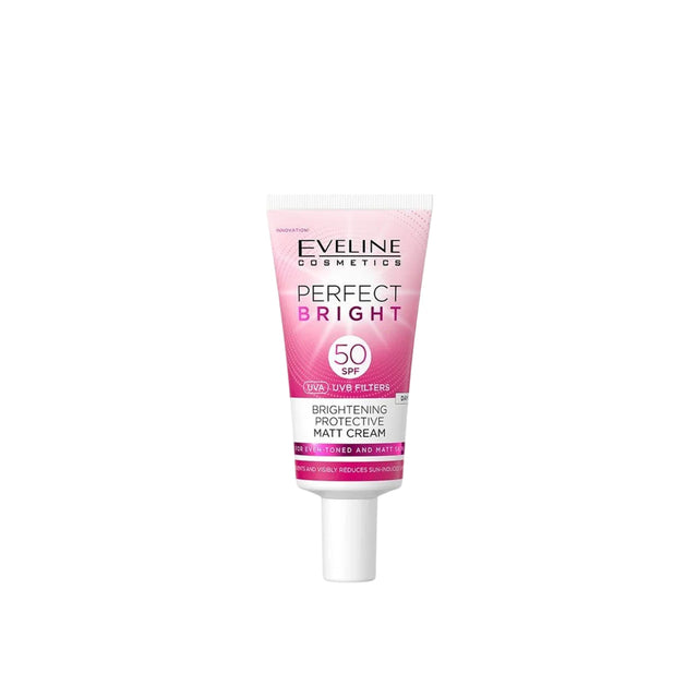 Eveline Cosmetics, Perfect Bright, Brightening, Day, Cream, For Face, SPF 50, 30 ml  Eveline Cosmetics - Nutra Best Bulgaria