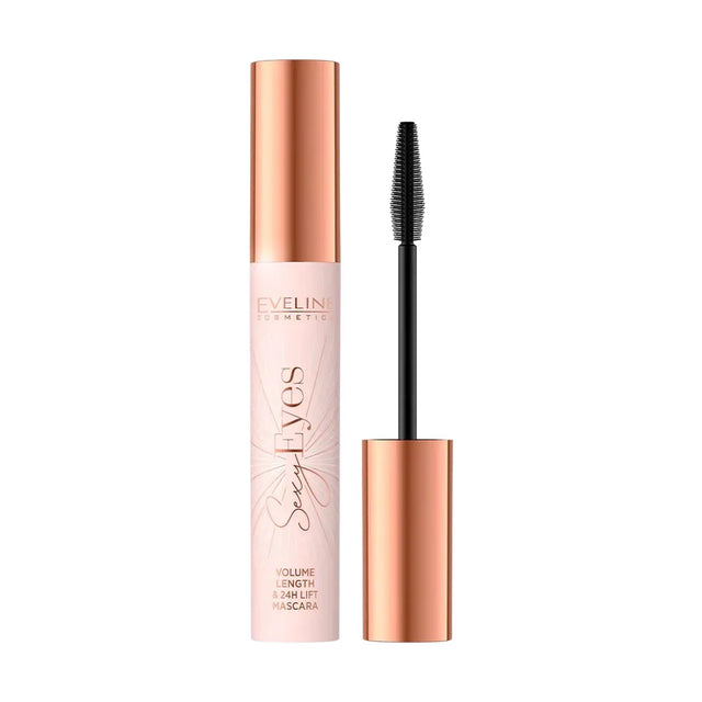 Eveline Cosmetics, Sexy Eyes, Volume, Lengthening, Mascara, Black, 8 ml  Eveline Cosmetics - Nutra Best Bulgaria