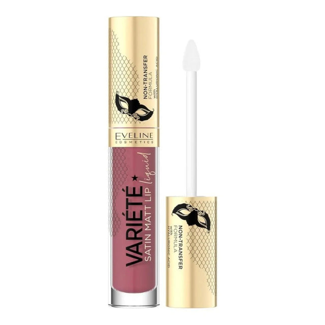 Eveline Cosmetics, Variete, Matte, Liquid Lipstick, 03, Berry Shake, 4.5 ml  Eveline Cosmetics - Nutra Best Bulgaria