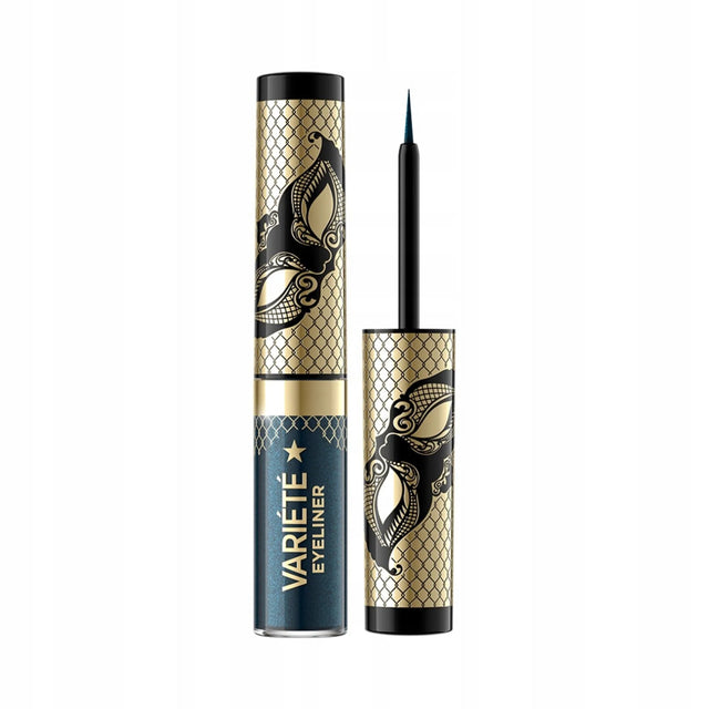 Eveline Cosmetics, Variete, Waterproof, Sparkling, Liquid Eyeliner, 03, Chameleon, 4 ml  Eveline Cosmetics - Nutra Best Bulgaria