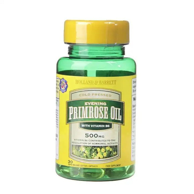 Масло от вечерна иглика (Evening Primrose Oil) 500мг 30 капсули HOLLAND & BARRETT  Holland and Barrett - Nutra Best Bulgaria