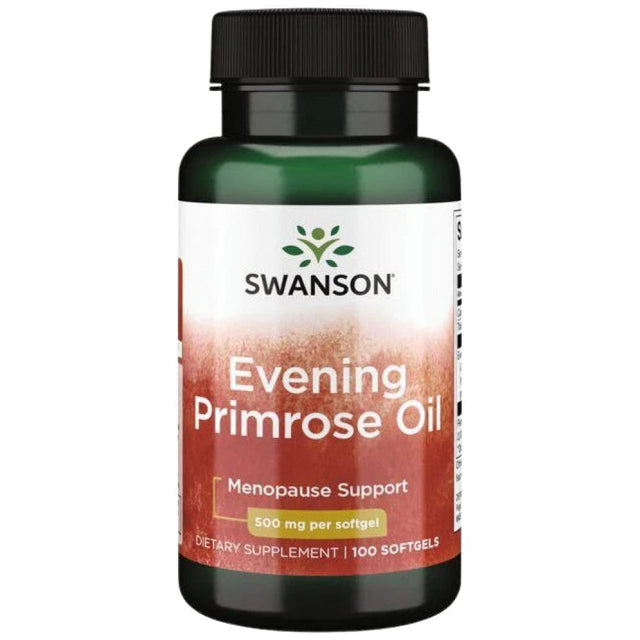 Evening Primrose Oil 500 mg - 100 Гел капсули  Swanson - Nutra Best Bulgaria