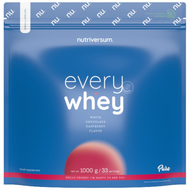 Every Whey | 100% Whey Protein Concentrate - 1000 грама  Nutriversum - Nutra Best Bulgaria