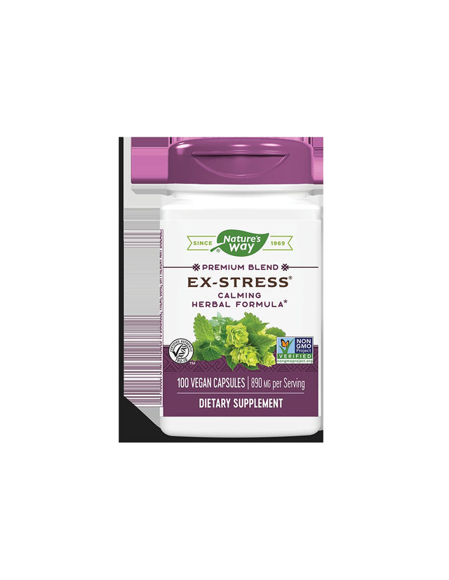Ex-Stress® / Екс-Стрес®, 100 капсули Nature’s Way  Nature’s Way - Nutra Best Bulgaria