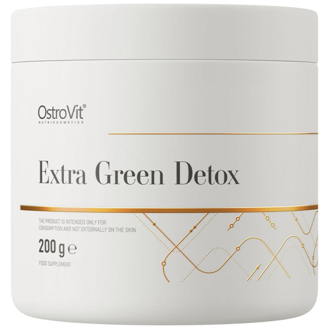 Extra Green Detox | Greens Detoxifying Formula 200 грама  OstroVit - Nutra Best Bulgaria