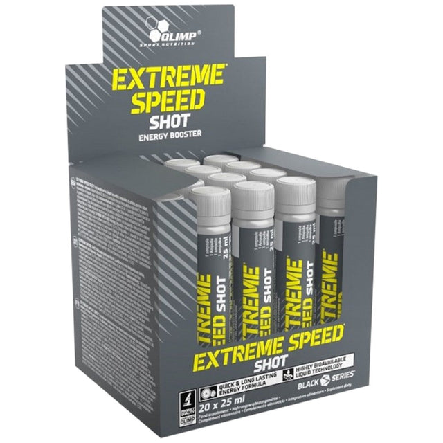 Extreme Speed Shot Energy Booster - 20 x 25 мл  Olimp Sport Nutrition - Nutra Best Bulgaria