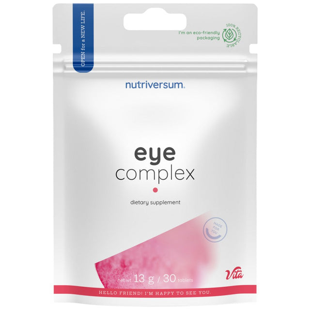 Eye Complex - 30 Таблетки  Nutriversum - Nutra Best Bulgaria