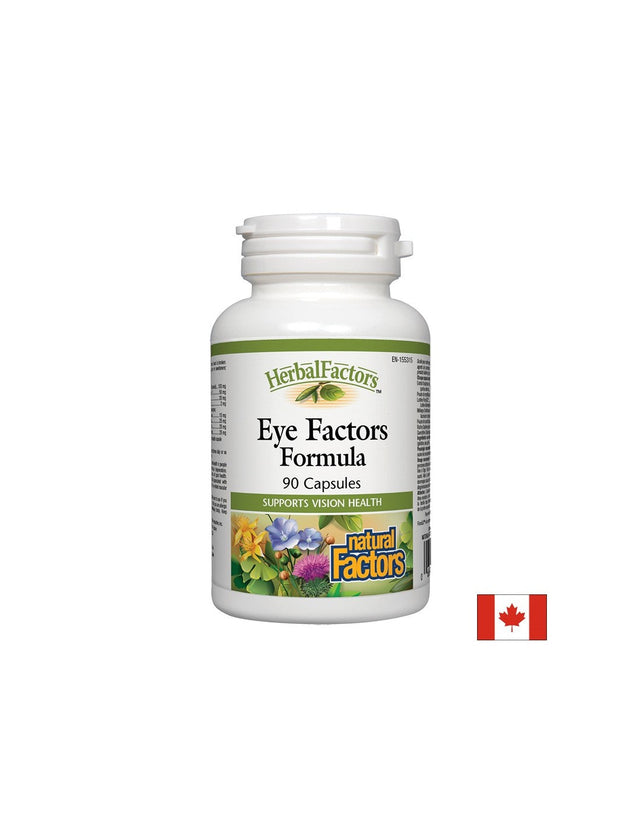 Eye Factors Formula - 90 капсули  Natural Factors - Nutra Best Bulgaria