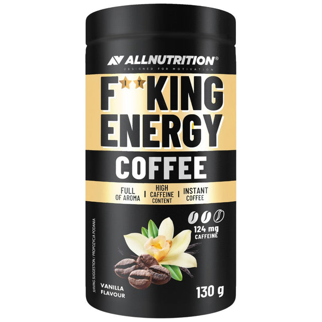 F**KING Energy | Strong Coffee Instant - 130 грама  AllNutrition - Nutra Best Bulgaria