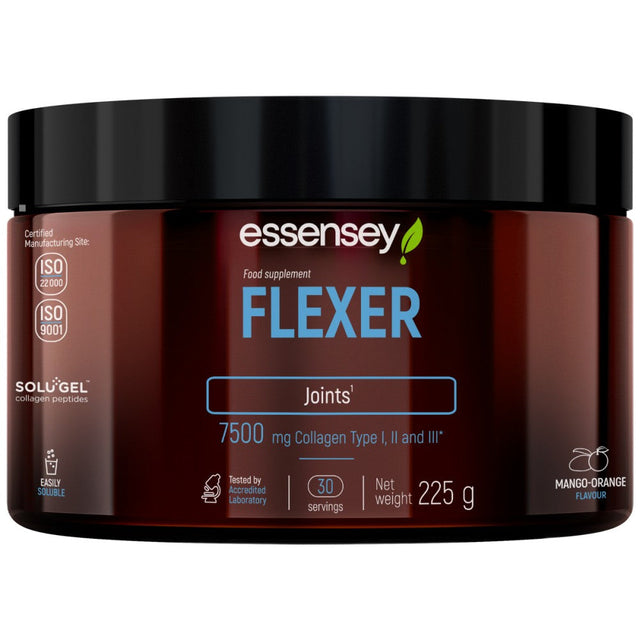 FLEXER | with 7500 mg Collagen Type I, II and III - 225 грама  ESSENSEY - Nutra Best Bulgaria