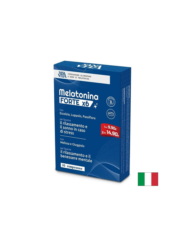 Мелатонин FORTE – За лесно заспиване и спокоен сън, 1 mg х 30 таблетки  Paladin Pharma - Nutra Best Bulgaria