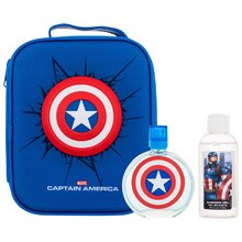 FRAGRANCES FOR CHILDREN - Captain America Gift set EDT 100 ml, shower gel 100 ml and cosmetic bag - 100ml  FRAGRANCES FOR CHILDREN - Nutra Best Bulgaria