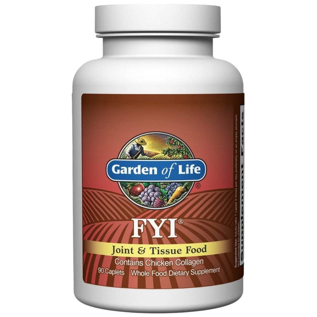 FYI Joint & Tissue Food - 90 капсули  Garden Of Life - Nutra Best Bulgaria