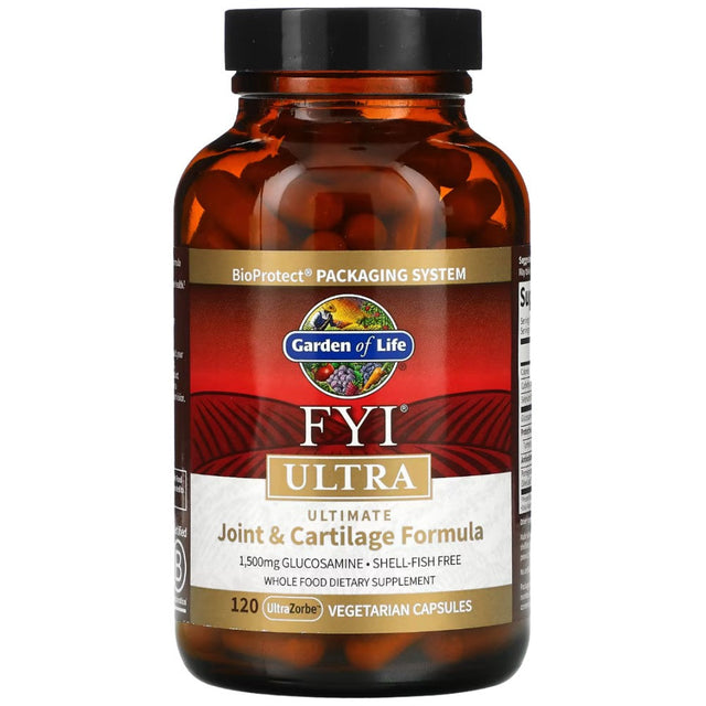 FYI Ultra | Joint and Cartilage Formula - 120 капсули  Garden Of Life - Nutra Best Bulgaria