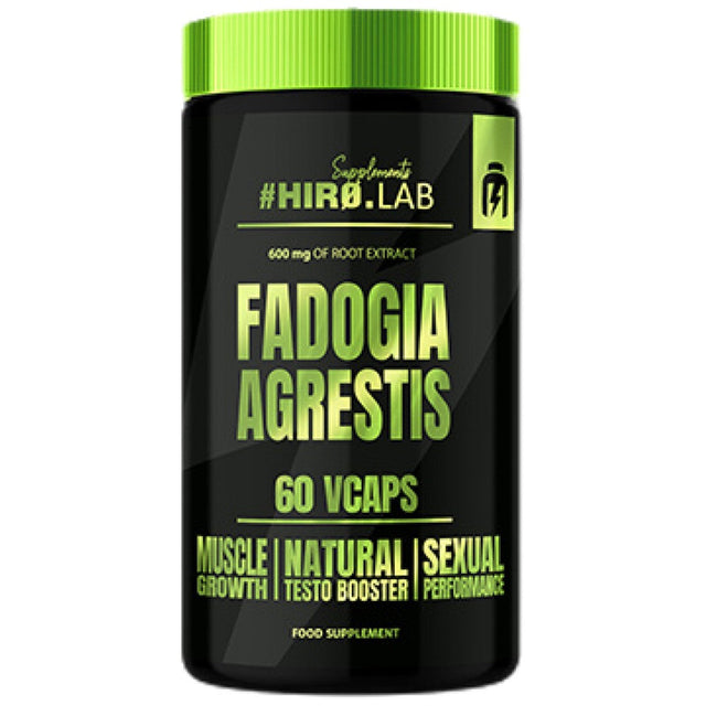 Fadogia Agrestis 600 mg - 60 капсули  Hero.Lab - Nutra Best Bulgaria