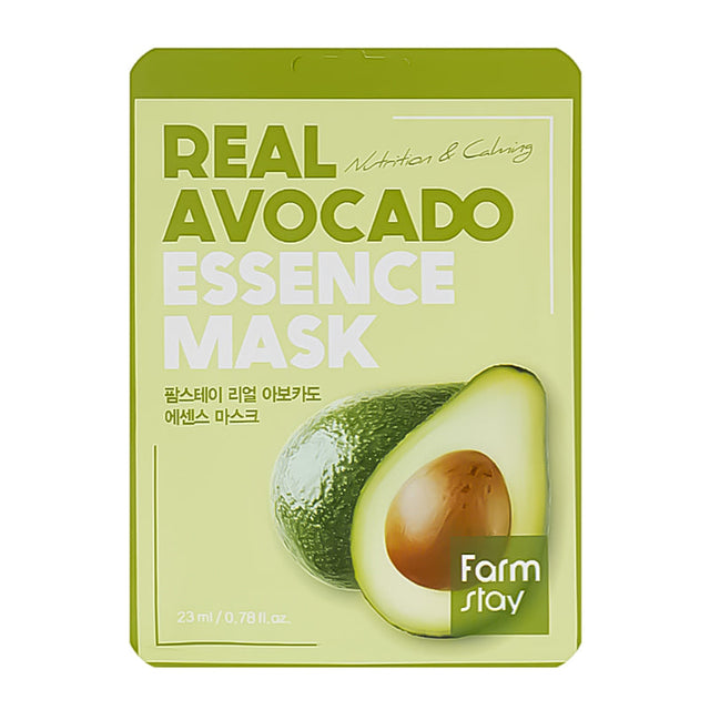 FarmStay Real Avocado Essence Mask, 1 pcs  Farmstay - Nutra Best Bulgaria