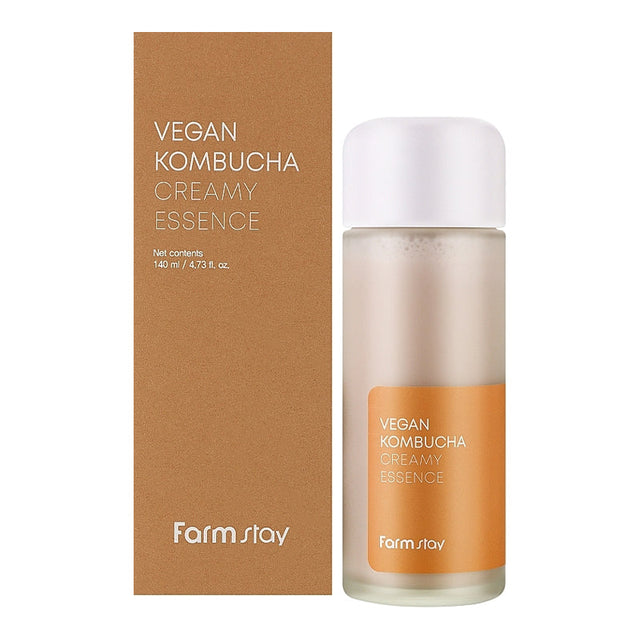 FarmStay Vegan Kombucha Creamy Essence 140 ml  Farmstay - Nutra Best Bulgaria