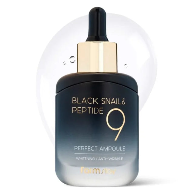 Farmstay - Black Snail & Peptide 9 Perfect Ampoule - 35ml  Farmstay - Nutra Best Bulgaria