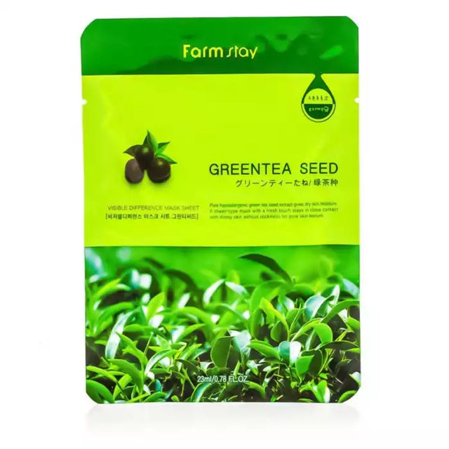 Farmstay - Visible Difference Mask Pack Green Tea Seed 23ml  Farmstay - Nutra Best Bulgaria
