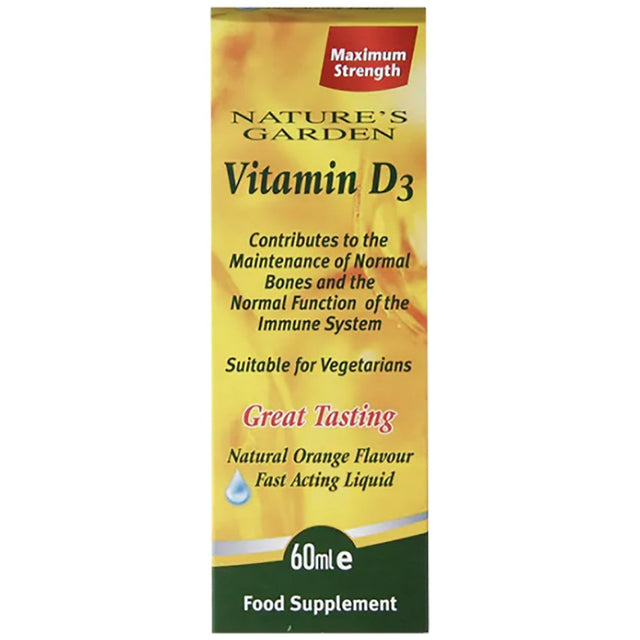 Fast Acting Liquid Vitamin D3 / 100 IU per Drop - 60 мл  Holland and Barrett - Nutra Best Bulgaria