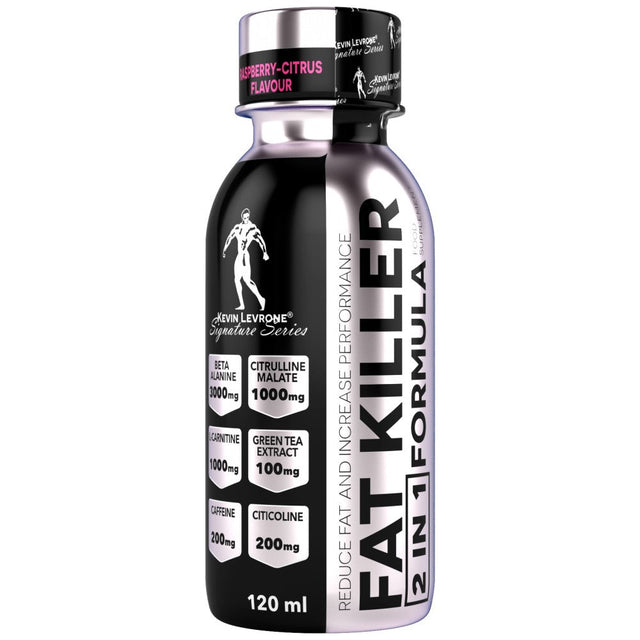 Fat Killer 2 in 1 Shot / Thermogenic Pre-Workout - 120 мл  Kevin Levrone - Nutra Best Bulgaria