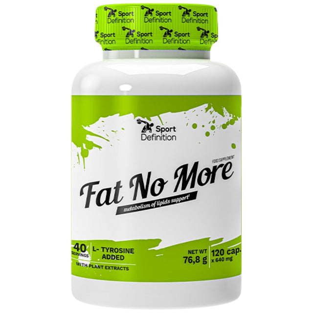 Fat No More - 120 капсули  Sport Definition - Nutra Best Bulgaria