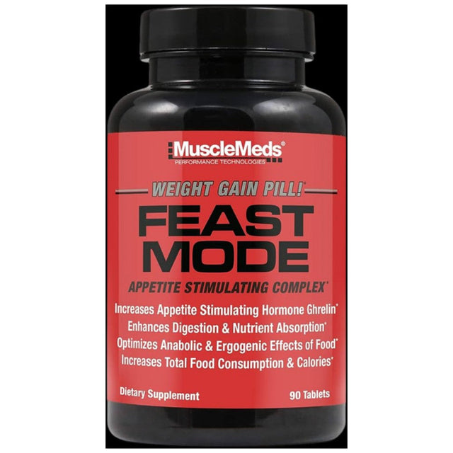 Feast Mode | The Weight Gain Pill - 90 капсули  Muscle Meds - Nutra Best Bulgaria